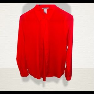 Button up Shirt!! Red